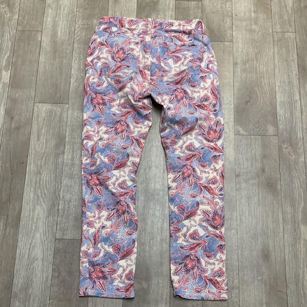 Women’s Lauren Ralph Lauren Paisley Modern‎ Straight Cropped Ankle Jeans Size 6 - Picture 2 of 9